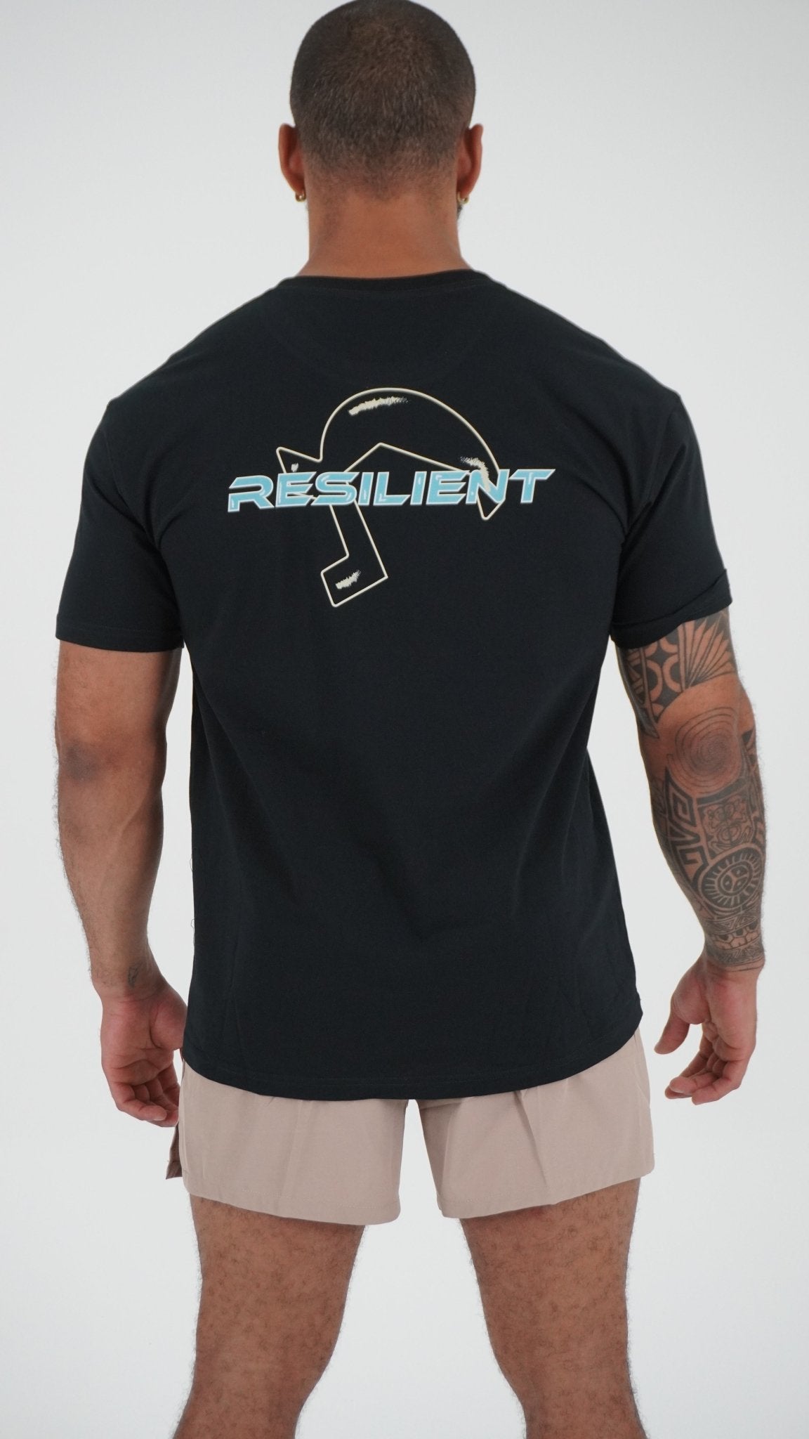 Ultra Relax Design Tee - Black - Resilient Active