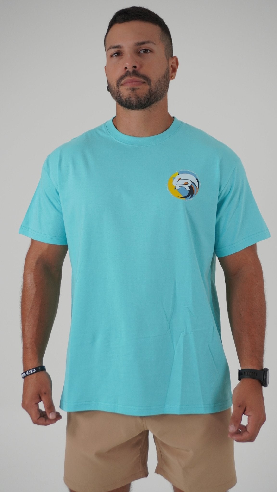 Ultra Relax Design Tee - Light Blue - Resilient Active