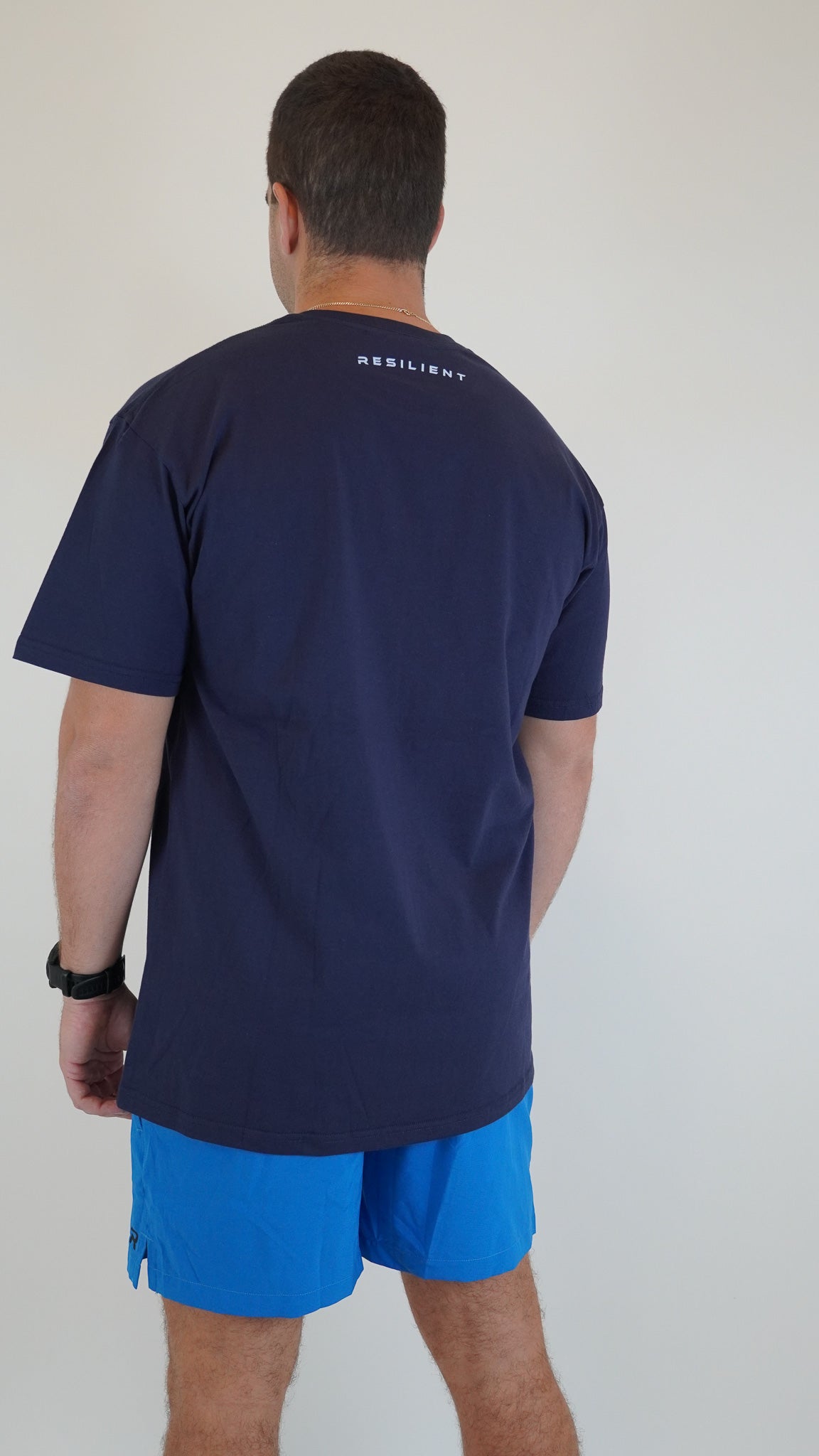 Ultra Relax Resilient Monochrome Tee - Navy - Resilient Active