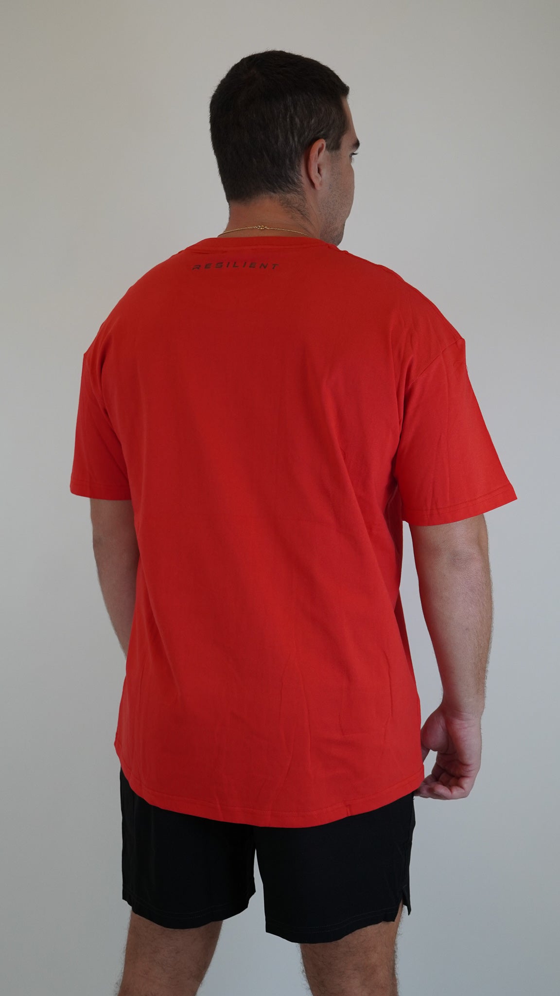 Ultra Relax Resilient Monochrome Tee - Red - Resilient Active