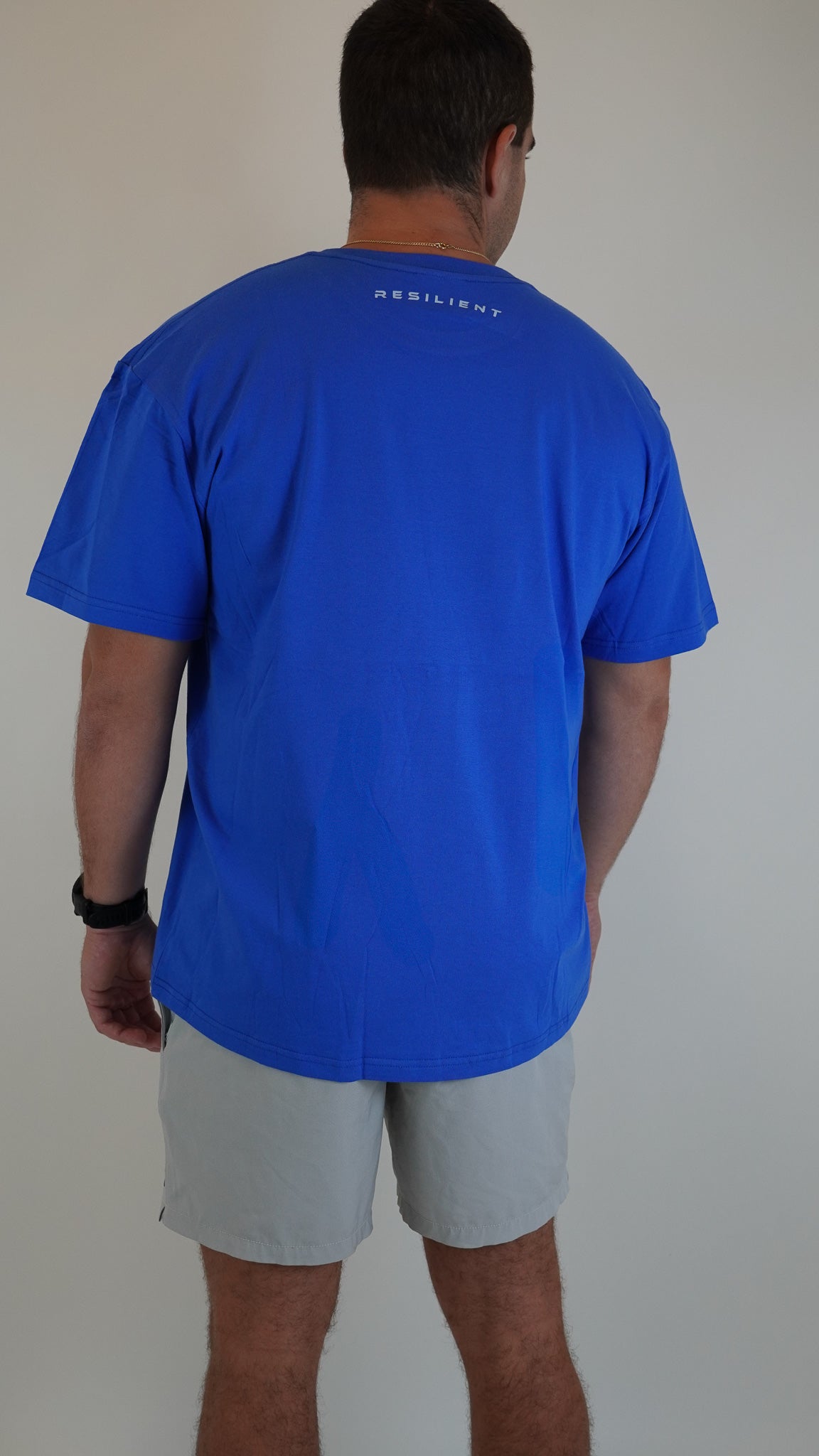 Ultra Relax Resilient Monochrome Tee - Royal Blue - Resilient Active