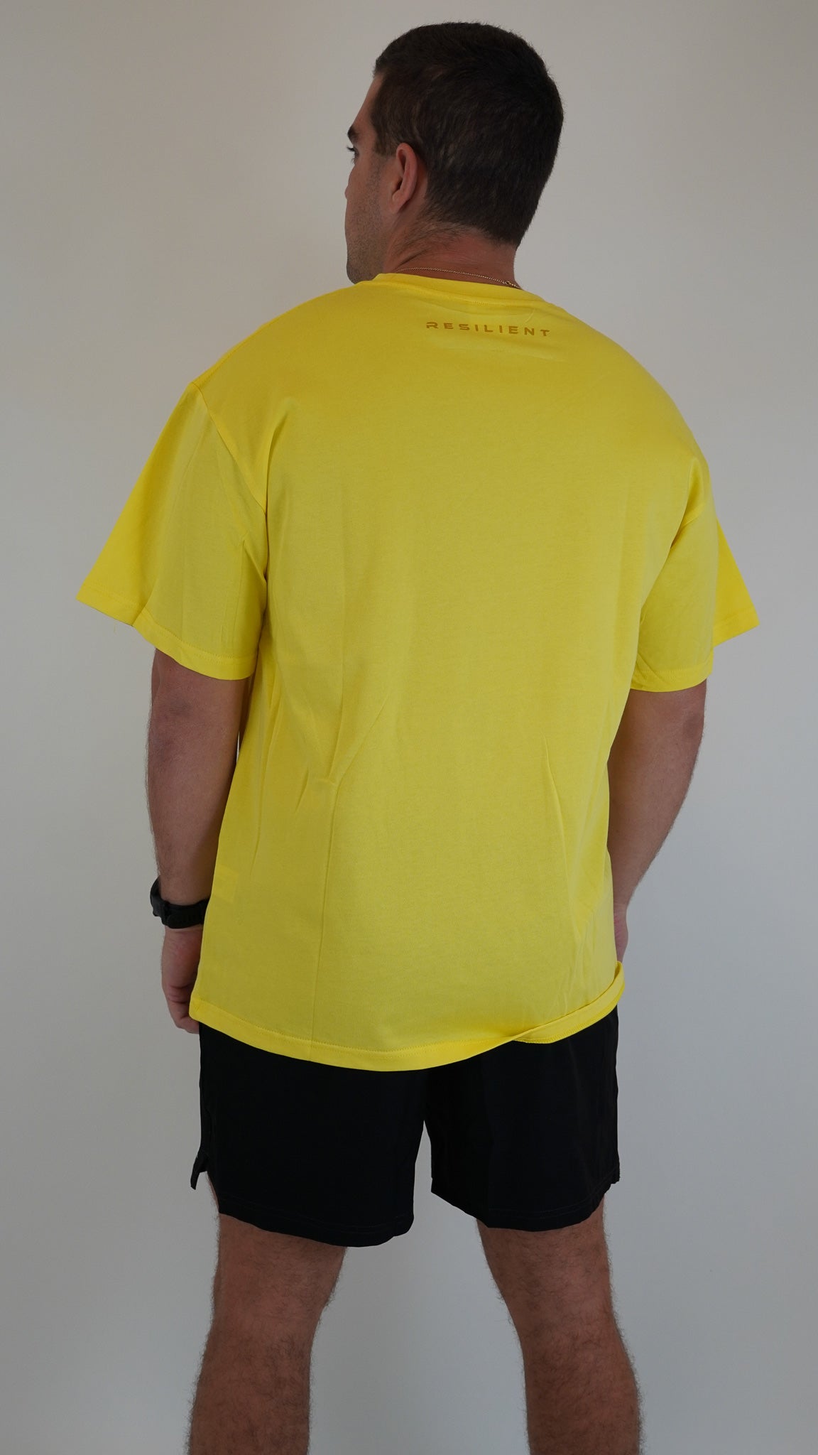 Ultra Relax Resilient Monochrome Tee - Yellow - Resilient Active